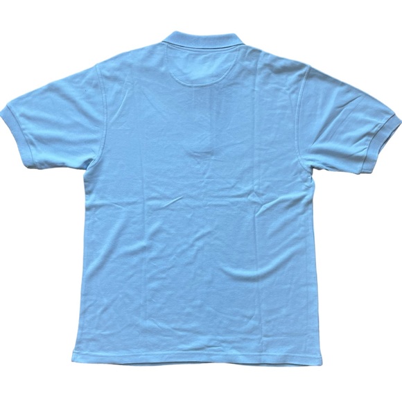 Hard Rock Cafe Blue Polo Shirt  (L Fit like XL) - Picture 2 of 7